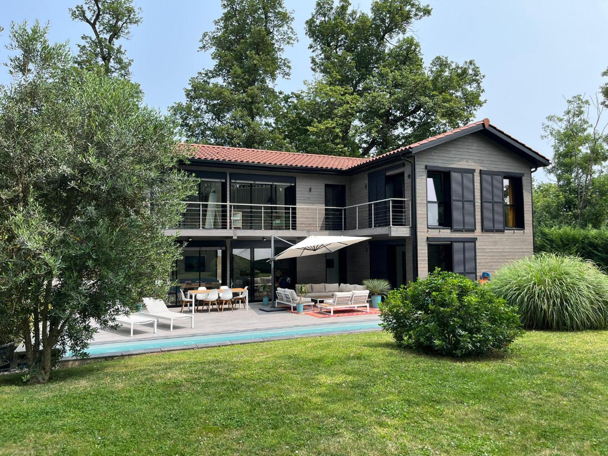 Villa Piscine A Proximite De Lyon Chaponost Eksteriør bilde