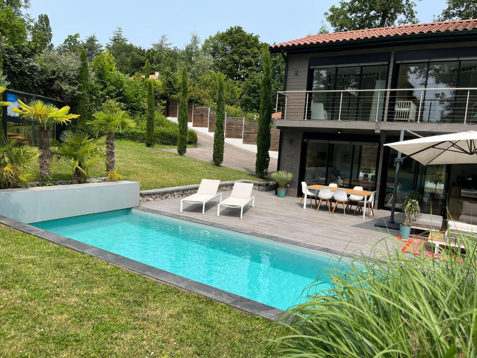 Villa Piscine A Proximite De Lyon Chaponost Eksteriør bilde