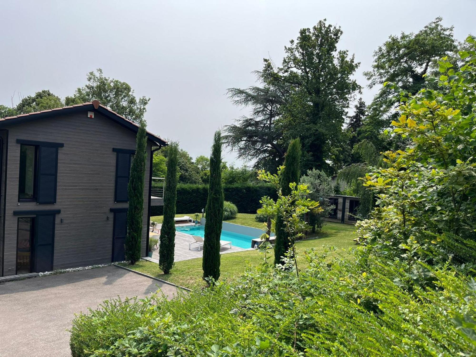 Villa Piscine A Proximite De Lyon Chaponost Eksteriør bilde