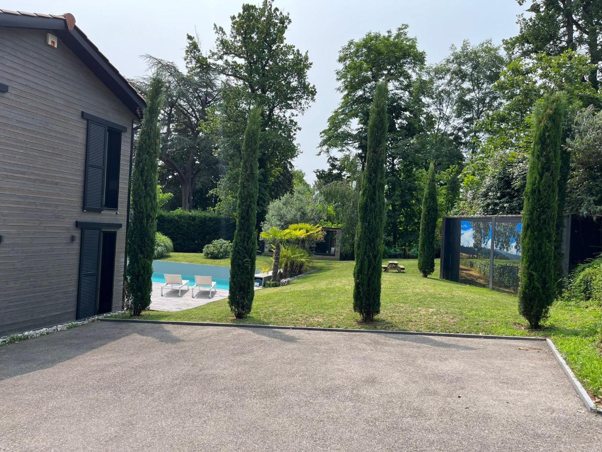 Villa Piscine A Proximite De Lyon Chaponost Eksteriør bilde