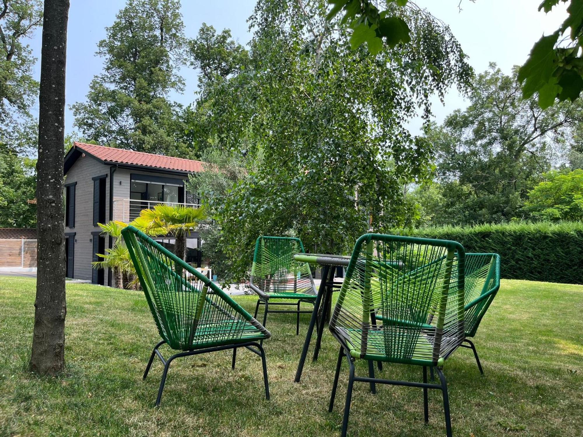 Villa Piscine A Proximite De Lyon Chaponost Eksteriør bilde