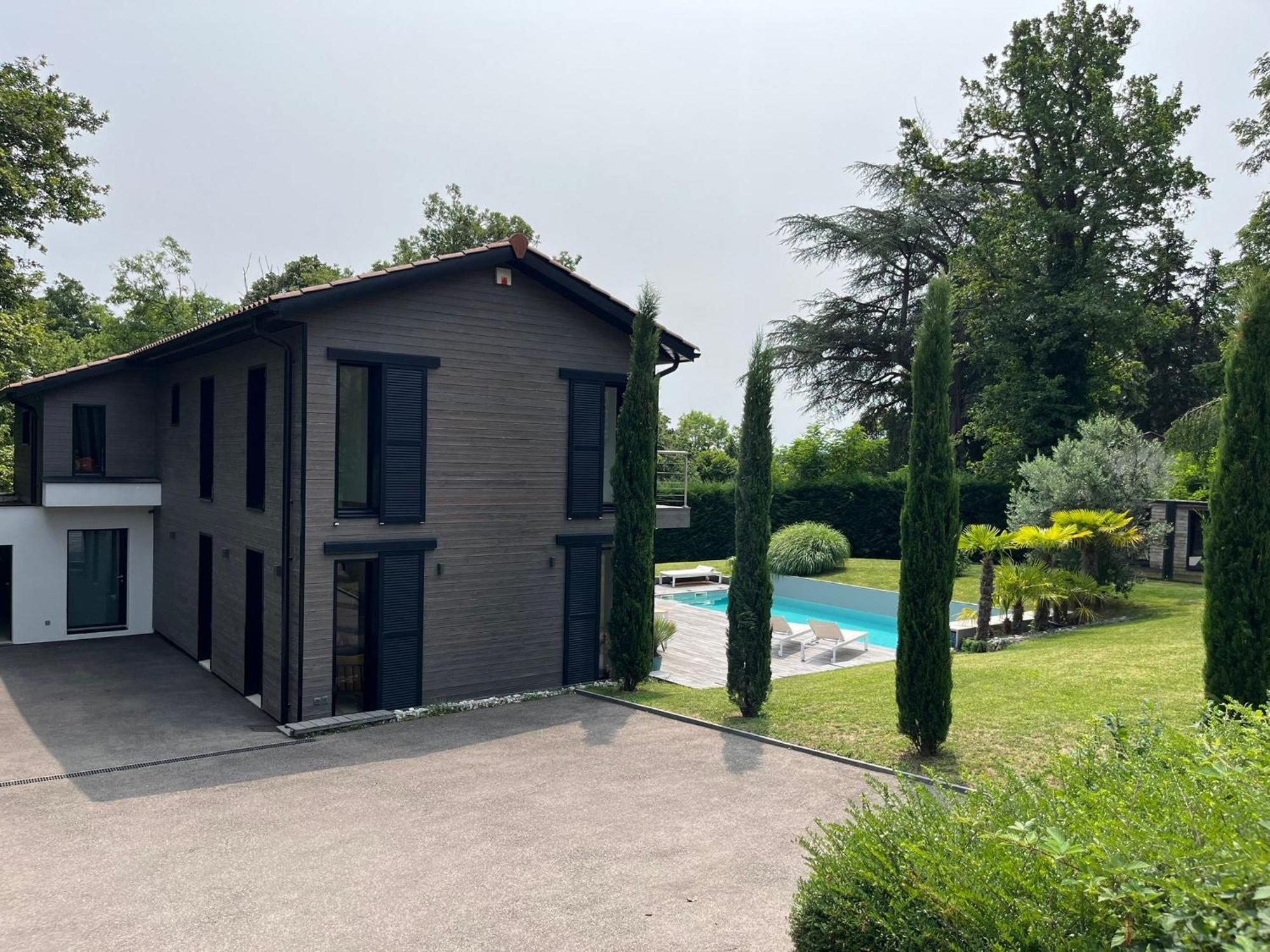 Villa Piscine A Proximite De Lyon Chaponost Eksteriør bilde